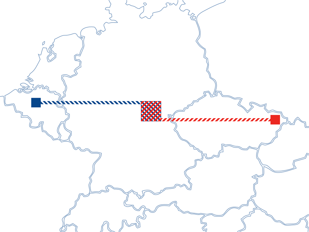 Zastoupení MSK v Bruselu / Bruselská linka